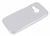 HTC One mini 2 effaf Beyaz Silikon Klf - Resim: 1
