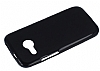 HTC One mini 2 Siyah Silikon Klf - Resim 2