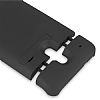 HTC One mini Standl Bataryal Siyah Klf - Resim 5