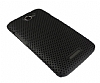 HTC One X Delikli Siyah Klf - Resim: 2