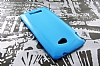HTC Windows Phone 8x Mavi Silikon Klf - Resim: 1
