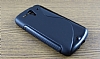 Huawei Ascend G301 Desenli Siyah Silikon Klf - Resim: 1