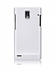 Huawei Ascend P1 Sert Mat Beyaz Rubber Klf