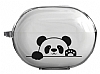 Huawei FreeBuds Pro Panda Resimli effaf Silikon Klf