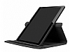 Huawei MediaPad T5 10 in 360 Derece Dner Standl Pembe Deri Klf - Resim: 1