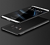 Huawei Mate 10 Lite Tam Kenar Koruma Siyah Rubber Klf - Resim: 2