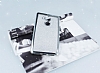Huawei Mate 8 Tal Kenarl Simli Silver Silikon Klf - Resim: 1