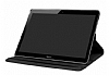 Huawei MatePad T8 360 Derece Dner Standl Siyah Deri Klf - Resim: 1