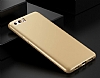 Huawei P10 Plus Mat Gold Silikon Klf - Resim 6