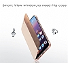 Huawei P20 Pro Orjinal Uyku Modlu Flip Cover Lacivert Klf - Resim: 1
