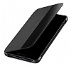 Huawei P20 Pro Orjinal Uyku Modlu Flip Cover Siyah Klf - Resim 3