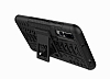 Huawei P20 Pro Sper Koruma Standl Siyah Klf - Resim 1