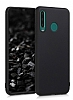 Huawei P30 Lite Mat Siyah Silikon Klf