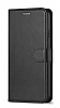 Huawei P40 Lite Czdanl Kapakl Siyah Deri Klf