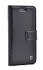 Kar Deluxe Huawei P40 Lite Kapakl Czdanl Siyah Deri Klf