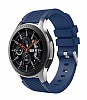 Huawei Watch GT 2 izgili Silikon Lacivert Kordon (46 mm)