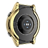 Huawei Watch GT 2 Ekran Korumal Gold Silikon Klf (46 mm) - Resim: 2