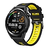 Huawei Watch GT 3 42 mm Siyah-Sar Silikon Kordon