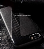 ICON iPhone 7 / 8 Deri Siyah Rubber Klf - Resim: 3