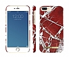 iDeal of Sweden iPhone 6 Plus / 6S Plus / 7 Plus / 8 Plus Scarlet Red Marble Klf - Resim: 2