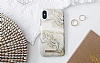 iDeal of Sweden iPhone X / XS Sparkle Greige Marble Klf - Resim: 6