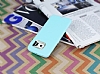 iFace Samsung Galaxy S6 Edge Kamera Korumal Mavi Silikon Klf - Resim: 2