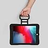 iPad 10.2 (2021) Kalem Blmeli Standl Ultra Koruma Siyah Klf - Resim: 7
