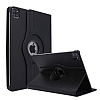 iPad Pro 11 2020 360 Derece Dner Standl Siyah Deri Klf