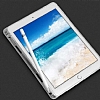 iPad 2 / 3 / 4 Kalemlikli Tablet effaf Silikon Klf - Resim: 1