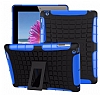 iPad 2 / 3 / 4 Ultra Sper Koruma Standl Mavi Klf - Resim 4