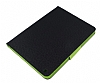 iPad Air / iPad 9.7 Standl Czdanl Siyah Deri Klf - Resim 1