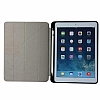 iPad Air / Air 2 /iPad pro 9.7 / iPad 9.7 Standl Siyah Klf - Resim 3