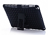 iPad Air / iPad 9.7 Ultra Sper Koruma Standl Siyah Klf - Resim: 2