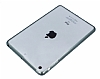 iPad Mini / Mini 2 / Mini 3 Siyah Silikon Kenarl effaf Rubber Klf - Resim: 2