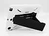 iPad Mini / Mini 2 / Mini 3 Ultra Sper Koruma Standl Siyah Beyaz Klf - Resim: 2