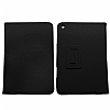 iPad Mini / Mini 2 / Mini 3 Standl Siyah Deri Klf - Resim: 3