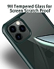Dafoni Extra iPhone 11 360 Derece Koruma Cam Yeil Klf - Resim 3
