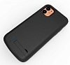 iPhone 12 Mini 4000 mAh Bataryal Siyah Klf - Resim 4