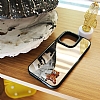 iPhone 11 Ayck Figrl Aynal Silver Rubber Klf - Resim 1