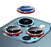 iPhone 11 Pro Crystal Tal Krmz Kamera Lensi Koruyucu