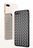 iPhone 11 Pro Max Hasr Desenli Siyah Silikon Klf - Resim: 1