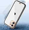 iPhone 11 Pro Kamera Korumal Bumper Lila Silikon Klf - Resim: 1