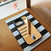 iPhone 11 Pro Kedi Figrl Aynal Silver Rubber Klf - Resim 6