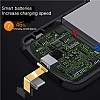 iPhone 11 Pro Max 6000 mAh Bataryal Siyah Klf - Resim 6