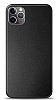 iPhone 11 Pro Max Metal Siyah Rubber Klf