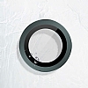 iPhone 11 Pro Max Metal Kenarl Cam Siyah Kamera Lensi Koruyucu - Resim: 5