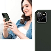 iPhone 11 Pro Max Rainbow Siyah Silikon Klf - Resim: 2