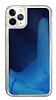 iPhone 11 Pro Neon Kumlu Lacivert Silikon Klf