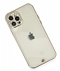 iPhone 11 Pro Tal Kamera Korumal Mor Silikon Klf - Resim: 1