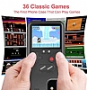 iPhone 11 Oynanabilir Tetris Gameboy Siyah Telefon Klf - Resim: 2